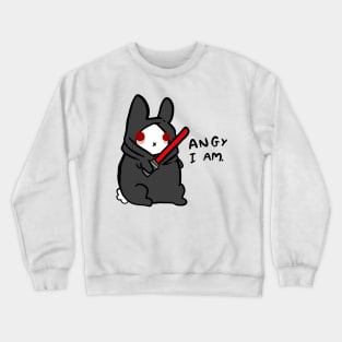 Evil space bunny Crewneck Sweatshirt